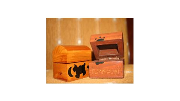 Los cofres de "Tomi" y "Benji".