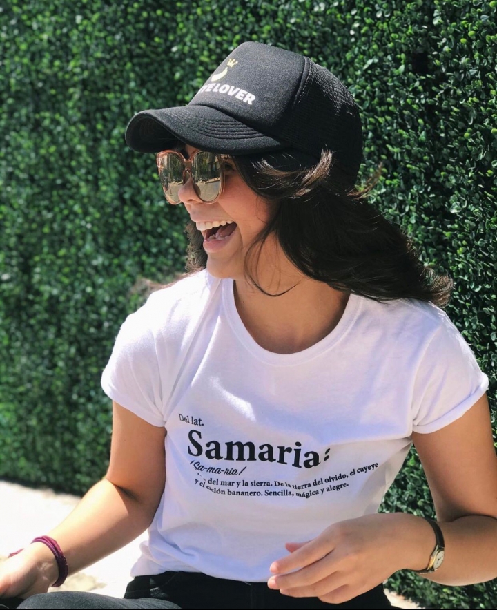 Mar&iacute;a Fernanda, una samaria orgullosa de vender cayeye