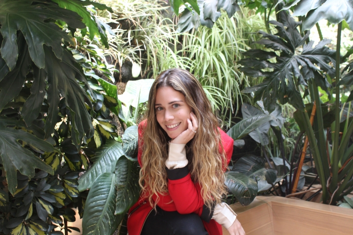 Sof&iacute;a Ara&uacute;jo, actriz y estudiante de la Universidad del Rosario.