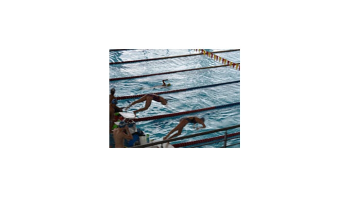 Los clavados en el Complejo Acu&aacute;tico en el occidente de Bogot&aacute;.