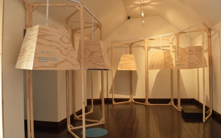 Sala interactiva dos. Sonidos Bogot&aacute;.