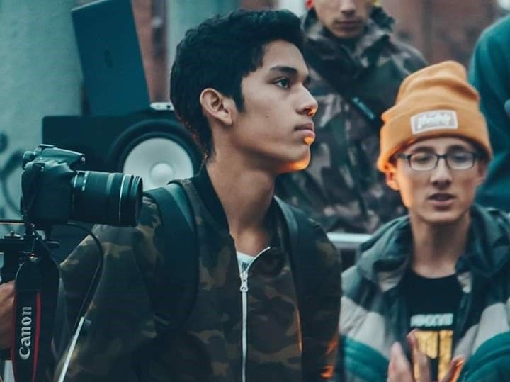 'Lit Ignis' en medio de su puesta en escena de Freestyle durante su m&aacute;s reciente competencia. Cortes&iacute;a.