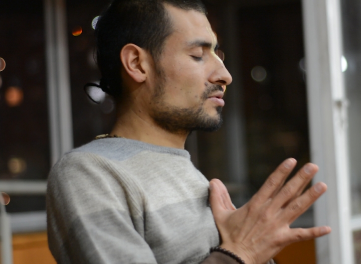 El Hare Krishna que conquist&oacute; Bogot&aacute;