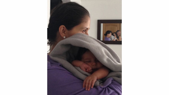 Claudia y Mariana, de 15 d&iacute;as.