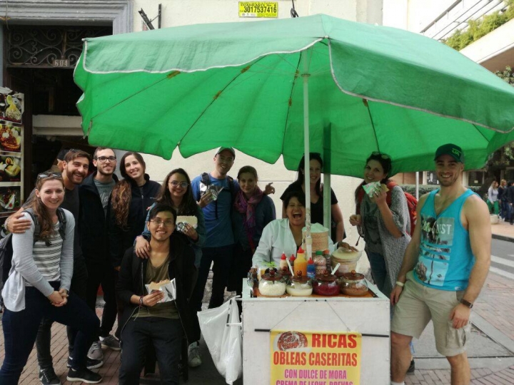 La cuarta parada: las obleas. Cr&eacute;dito foto: cortes&iacute;a de Beyond Colombia.