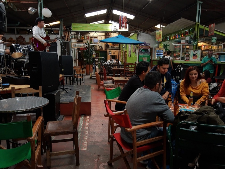 Muestra musical de &ldquo;Andru&rdquo; en la Expoferia de Mentes