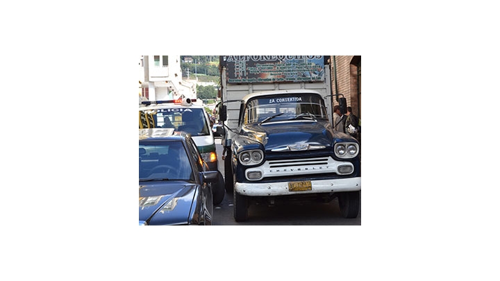 Accidente en el Centro de Bogot&aacute;