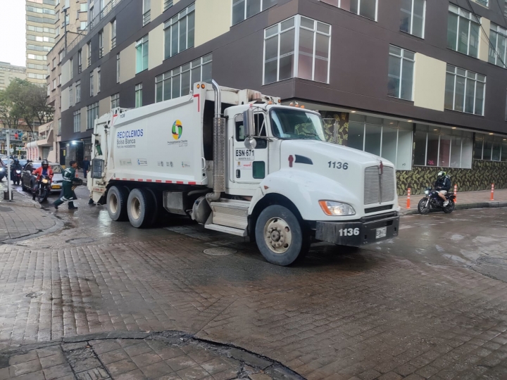Carro de recolecci&oacute;n de residuos