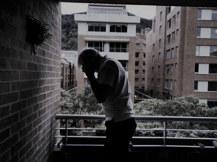 La angustia, la depresi&oacute;n, la soledad, han marcado esta cuarentena. David Bernal